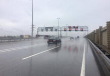 Bakının bir sıra yollarında sürət həddi endirilib sürət həddi